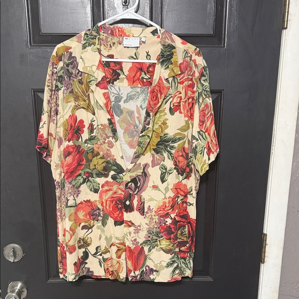 Bobby Jones Multicolor Floral Men's Shirt